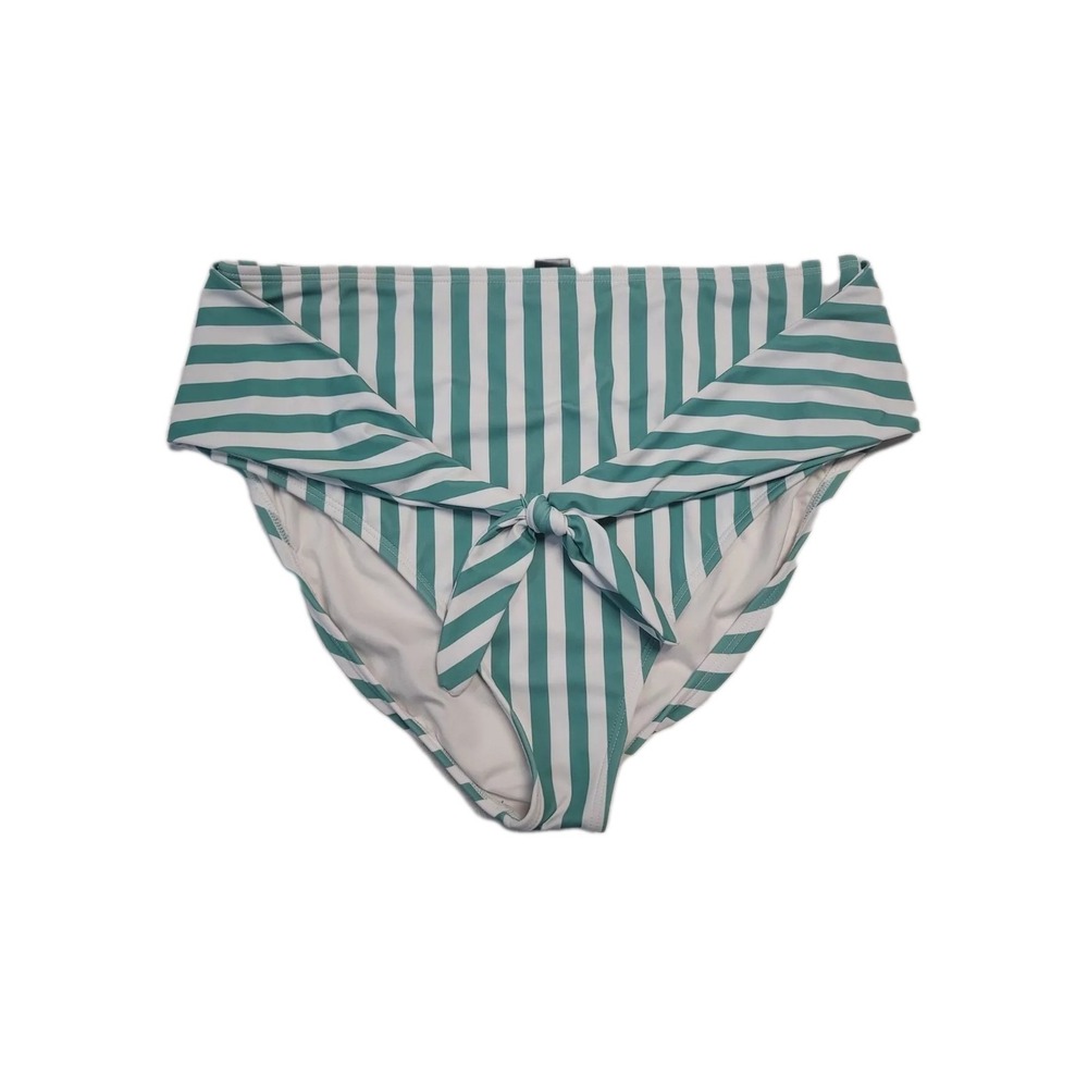 gabifresh swimsuits For All Hi-waisted Brief‎ Size 20 Green Striped